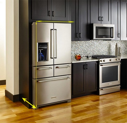 Why Buy A New Refrigerator? Fitting a Refrigerator into Your Home’s Design